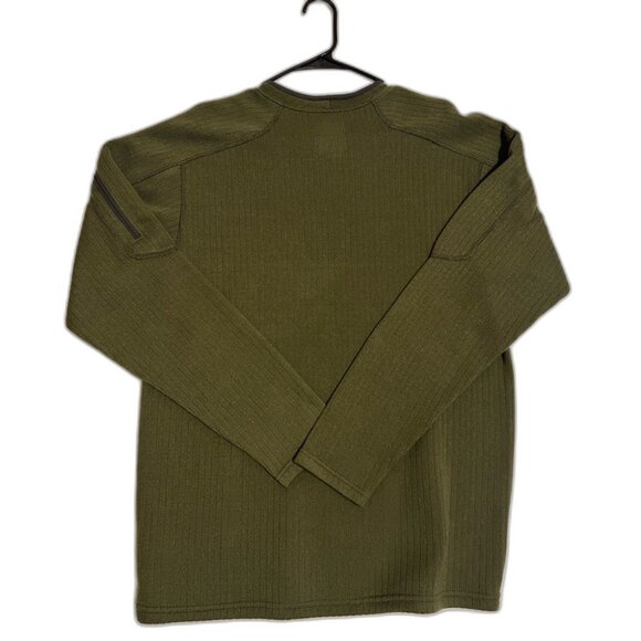 Columbia Green Crewneck Sweater Classic Knit - Picture 5 of 5